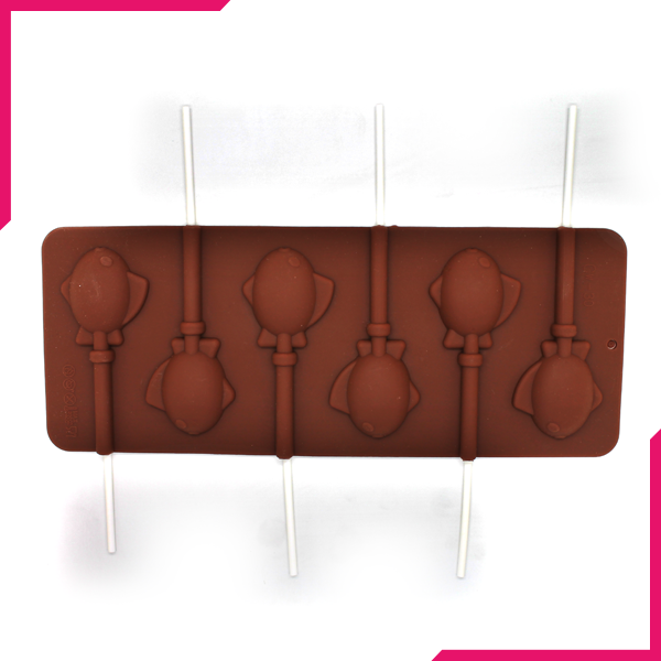 Silicone Lollipop Mold Fish - bakeware bake house kitchenware bakers supplies baking