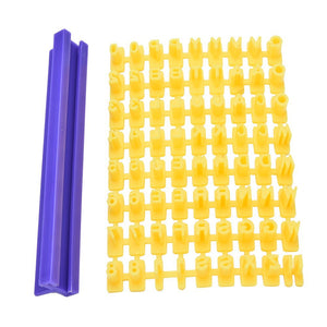 Cake Decorating Fondant SMS Cutter - bakeware bake house kitchenware bakers supplies baking