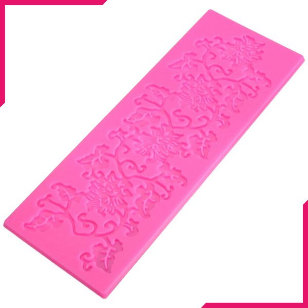 Sugarcraft Fondant Texture Sheet Floral - bakeware bake house kitchenware bakers supplies baking