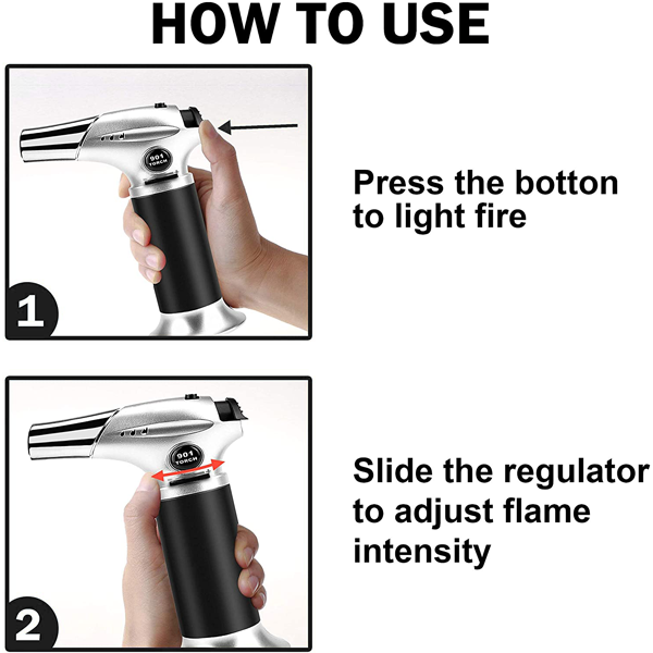 Professional Chef Kitchen Torch - bakeware bake house kitchenware bakers supplies baking