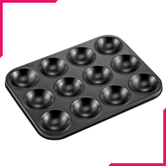 12 Cavity Bite Cupcake Tray - bakeware bake house kitchenware bakers supplies baking