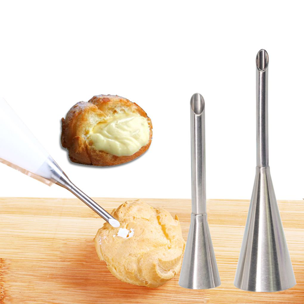 Stainless Steel Puff Cream Pastry Piping Nozzles Set - bakeware bake house kitchenware bakers supplies baking