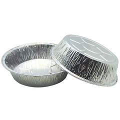 Disposable Aluminium Foil Bowl 4pcs - bakeware bake house kitchenware bakers supplies baking