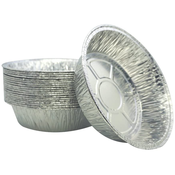 Disposable Aluminium Foil Bowl 4pcs - bakeware bake house kitchenware bakers supplies baking