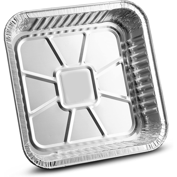Disposable Aluminium Foil Container For Food 4pcs - bakeware bake house kitchenware bakers supplies baking