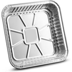 Disposable Aluminium Foil Container For Food 4pcs - bakeware bake house kitchenware bakers supplies baking
