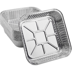 Disposable Aluminium Foil Container For Food 4pcs - bakeware bake house kitchenware bakers supplies baking