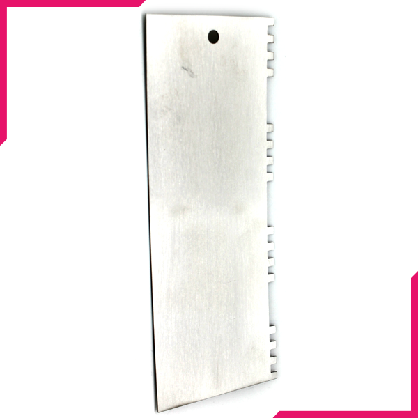 Stainless Steel Icing Comb Pattern 11 - bakeware bake house kitchenware bakers supplies baking