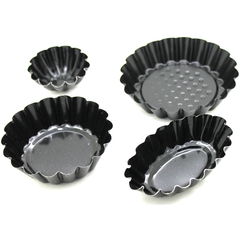 Tart Mold Pan 4 Designs - bakeware bake house kitchenware bakers supplies baking