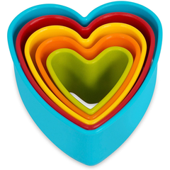 Cookie Cutter Heart Shape 5pcs - bakeware bake house kitchenware bakers supplies baking