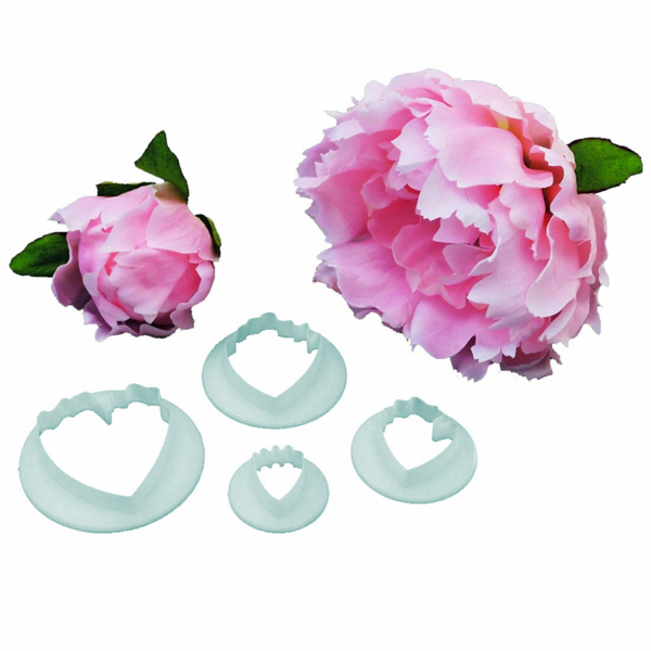 Peony Flower Cookie Cutter Set - bakeware bake house kitchenware bakers supplies baking