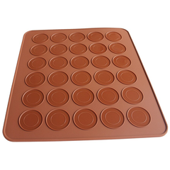 Silicone Macaron Mat 30 Capacity Round - bakeware bake house kitchenware bakers supplies baking