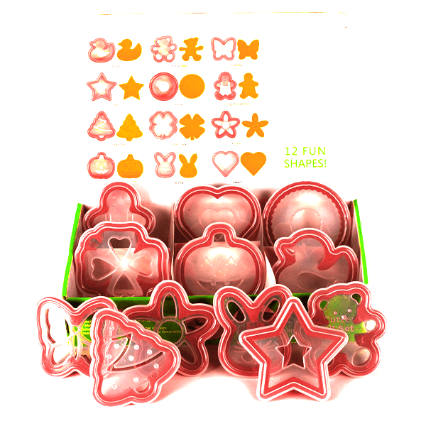 Costcoma Cookie Cutter and Stencil Set - bakeware bake house kitchenware bakers supplies baking