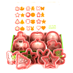 Costcoma Cookie Cutter and Stencil Set - bakeware bake house kitchenware bakers supplies baking