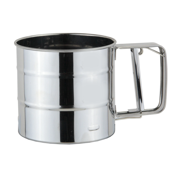 Stainless Steel Flour Sifter - bakeware bake house kitchenware bakers supplies baking