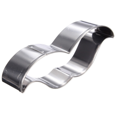 Mustache Cookie Cutter 2pcs - bakeware bake house kitchenware bakers supplies baking