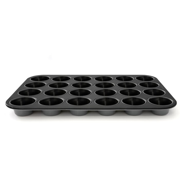 Non-Stick 24 Cup Mini Muffin Tray - bakeware bake house kitchenware bakers supplies baking