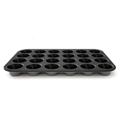 Non-Stick 24 Cup Mini Muffin Tray - bakeware bake house kitchenware bakers supplies baking
