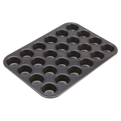 Non-Stick 24 Cup Mini Muffin Tray - bakeware bake house kitchenware bakers supplies baking