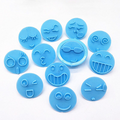 Emoji Stamps Cookie Cutter 13Pcs - bakeware bake house kitchenware bakers supplies baking