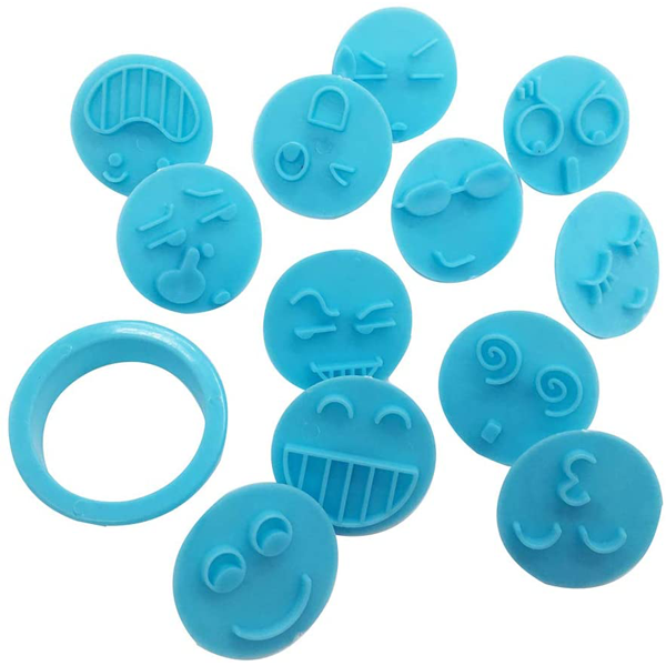 Emoji Stamps Cookie Cutter 13Pcs - bakeware bake house kitchenware bakers supplies baking