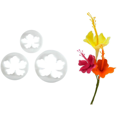 Hawaiian Flower Cutter Set - bakeware bake house kitchenware bakers supplies baking