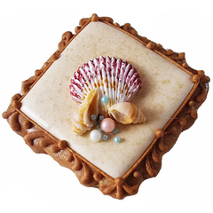 Seashells Silicone Icing Mould - bakeware bake house kitchenware bakers supplies baking