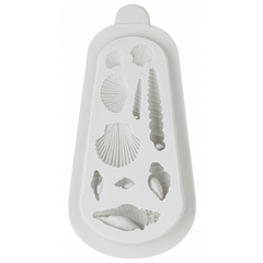 Seashells Silicone Icing Mould - bakeware bake house kitchenware bakers supplies baking