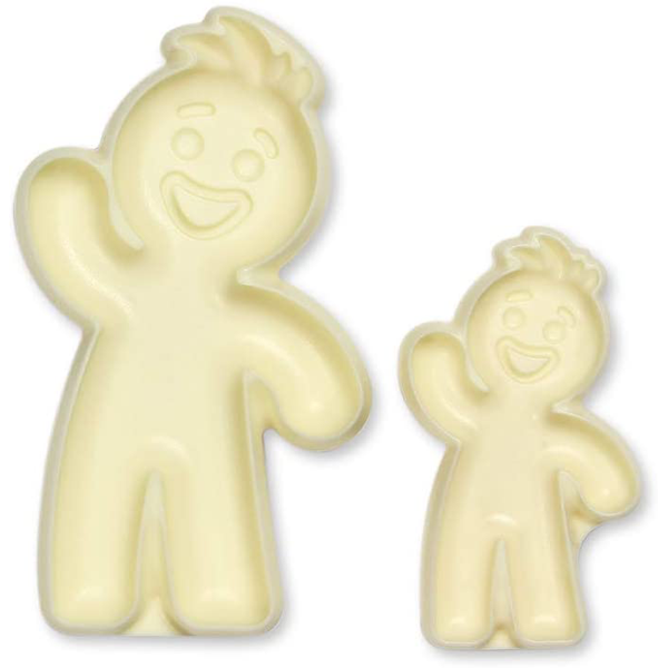 Gingerbread Man Fondant & Cookie Cutter 2Pcs - bakeware bake house kitchenware bakers supplies baking