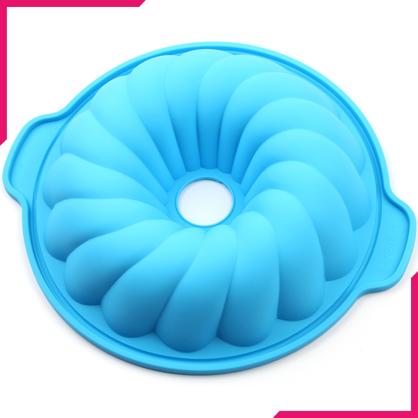 Large Silicone Pudding Flower Mold - bakeware bake house kitchenware bakers supplies baking