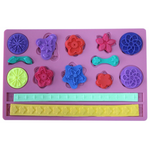 Button Shaped Silicone Fondant Mold - bakeware bake house kitchenware bakers supplies baking