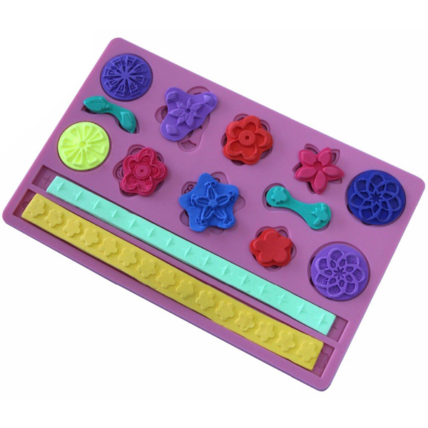 Button Shaped Silicone Fondant Mold - bakeware bake house kitchenware bakers supplies baking