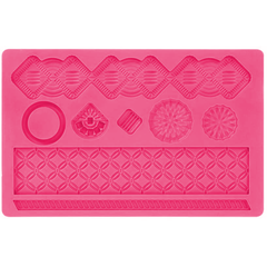 Silicone Fondant Macrame Mold