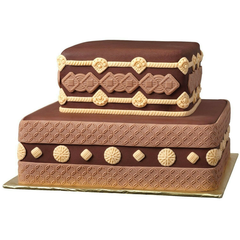 Silicone Fondant Macrame Mold - bakeware bake house kitchenware bakers supplies baking