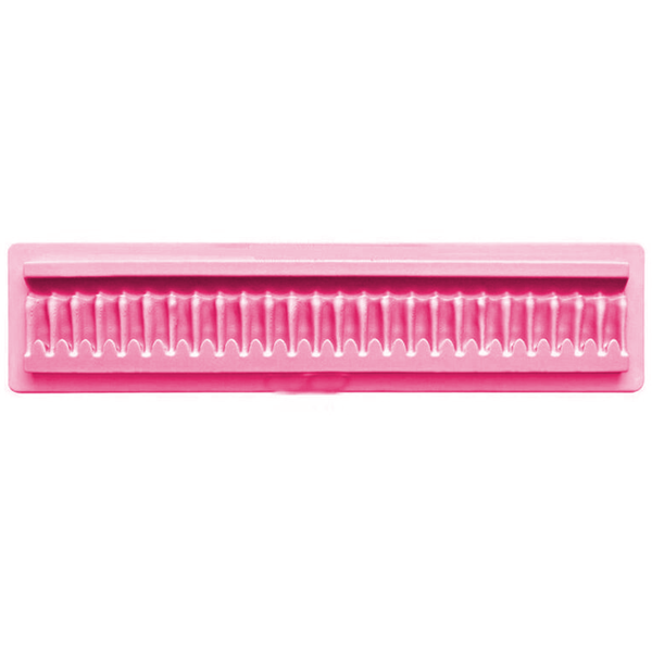 Wavy Strip Border Silicone Mold - bakeware bake house kitchenware bakers supplies baking