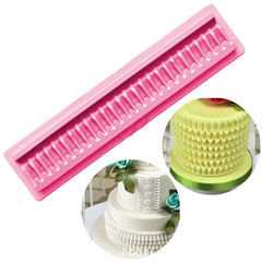 Wavy Strip Border Silicone Mold - bakeware bake house kitchenware bakers supplies baking