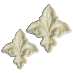 Fleur De Lys Pop It Mould Set Of 2 - bakeware bake house kitchenware bakers supplies baking
