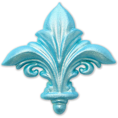 Fleur De Lys Pop It Mould Set Of 2 - bakeware bake house kitchenware bakers supplies baking