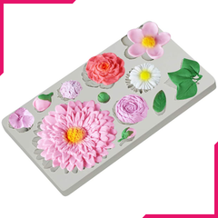 Buttercream Flowers Silicone Mold - bakeware bake house kitchenware bakers supplies baking