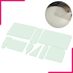Flexible Cake Smoother 9pcs - bakeware bake house kitchenware bakers supplies baking