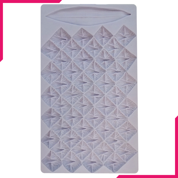 Pineapple Tortoise Shell Pattern Silicone Mold - bakeware bake house kitchenware bakers supplies baking