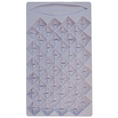Pineapple Tortoise Shell Pattern Silicone Mold - bakeware bake house kitchenware bakers supplies baking