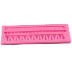 Jewelry Border Silicone Mold - bakeware bake house kitchenware bakers supplies baking
