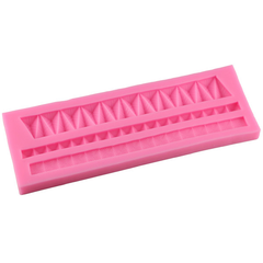 Jewelry Border Silicone Mold - bakeware bake house kitchenware bakers supplies baking