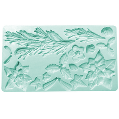 3D Christmas Style Silicone Mold - bakeware bake house kitchenware bakers supplies baking