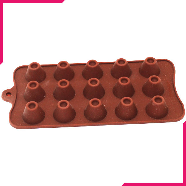 Silicone chocolate mold volcano - bakeware bake house kitchenware bakers supplies baking