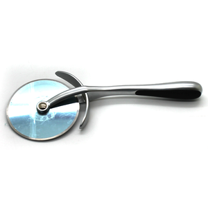 Stainless steel pizza cutter - bakeware bake house kitchenware bakers supplies baking