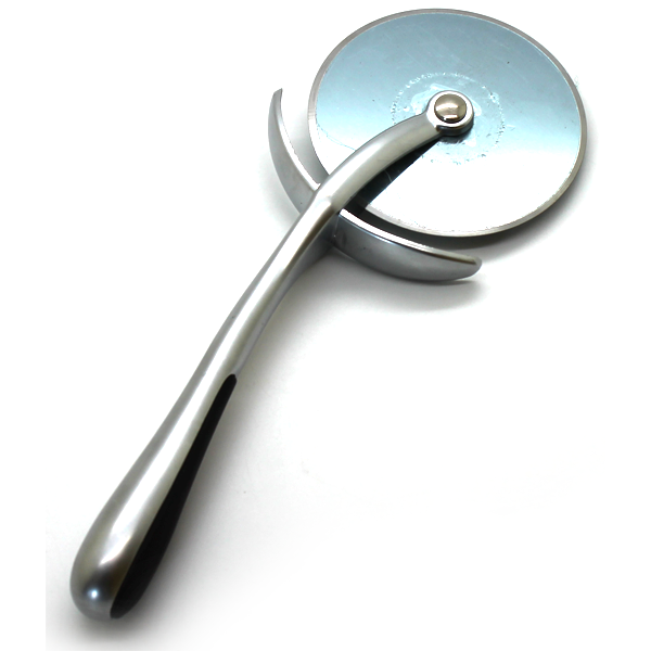 Stainless steel pizza cutter - bakeware bake house kitchenware bakers supplies baking