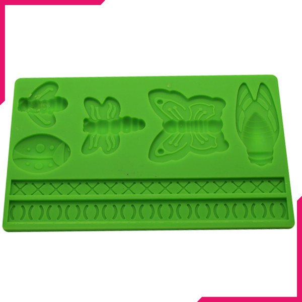 Butterfly, Bee, & Bulb Silicone Mold - bakeware bake house kitchenware bakers supplies baking