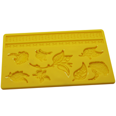Silicone Flowers, Leaves & Lace Mold - bakeware bake house kitchenware bakers supplies baking